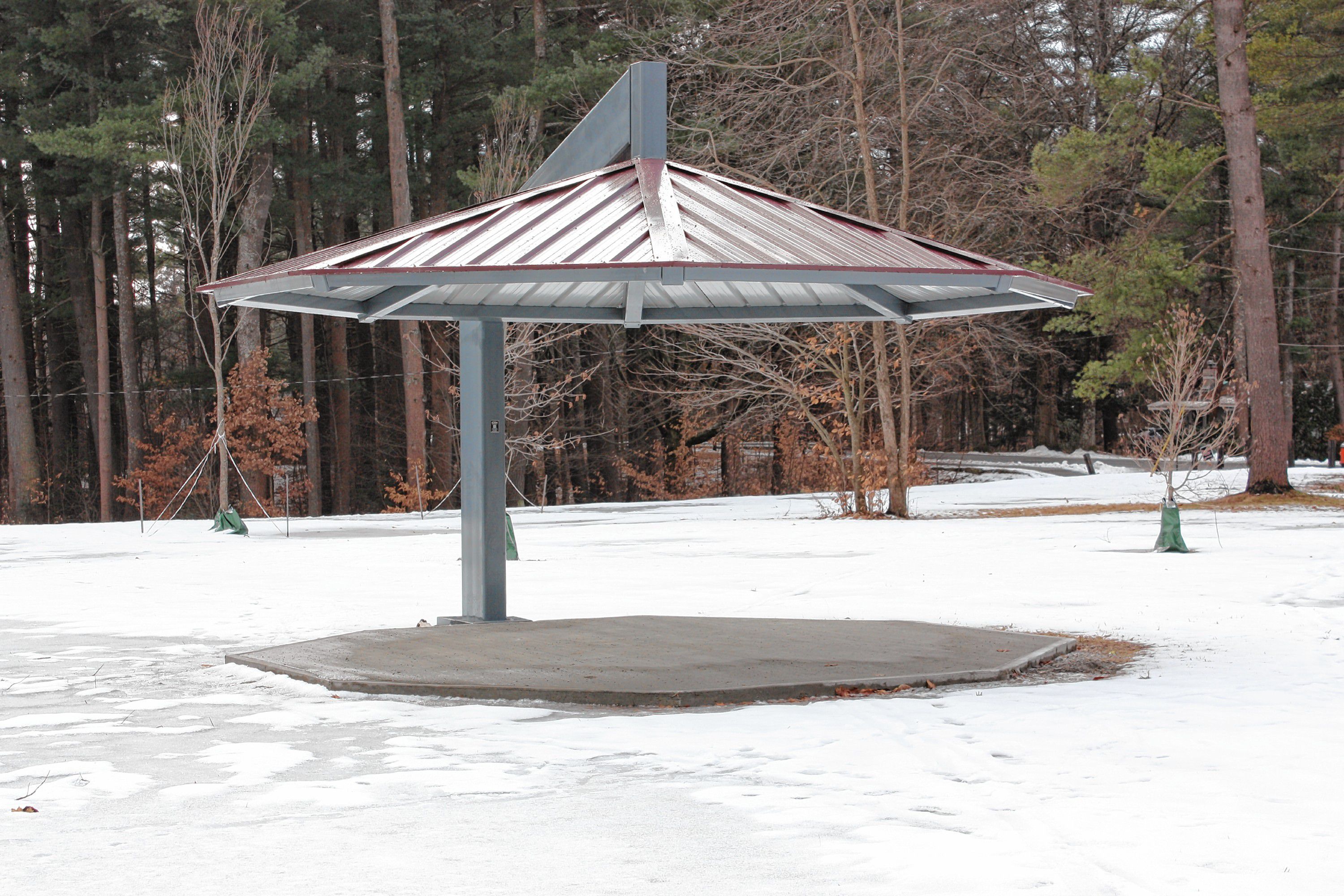 Not quite sure what this thing is, what it's for or when it was installed, but if you you've seen this gazebo-type thing, you know which park this is at.  JON BODELL / Insider staff