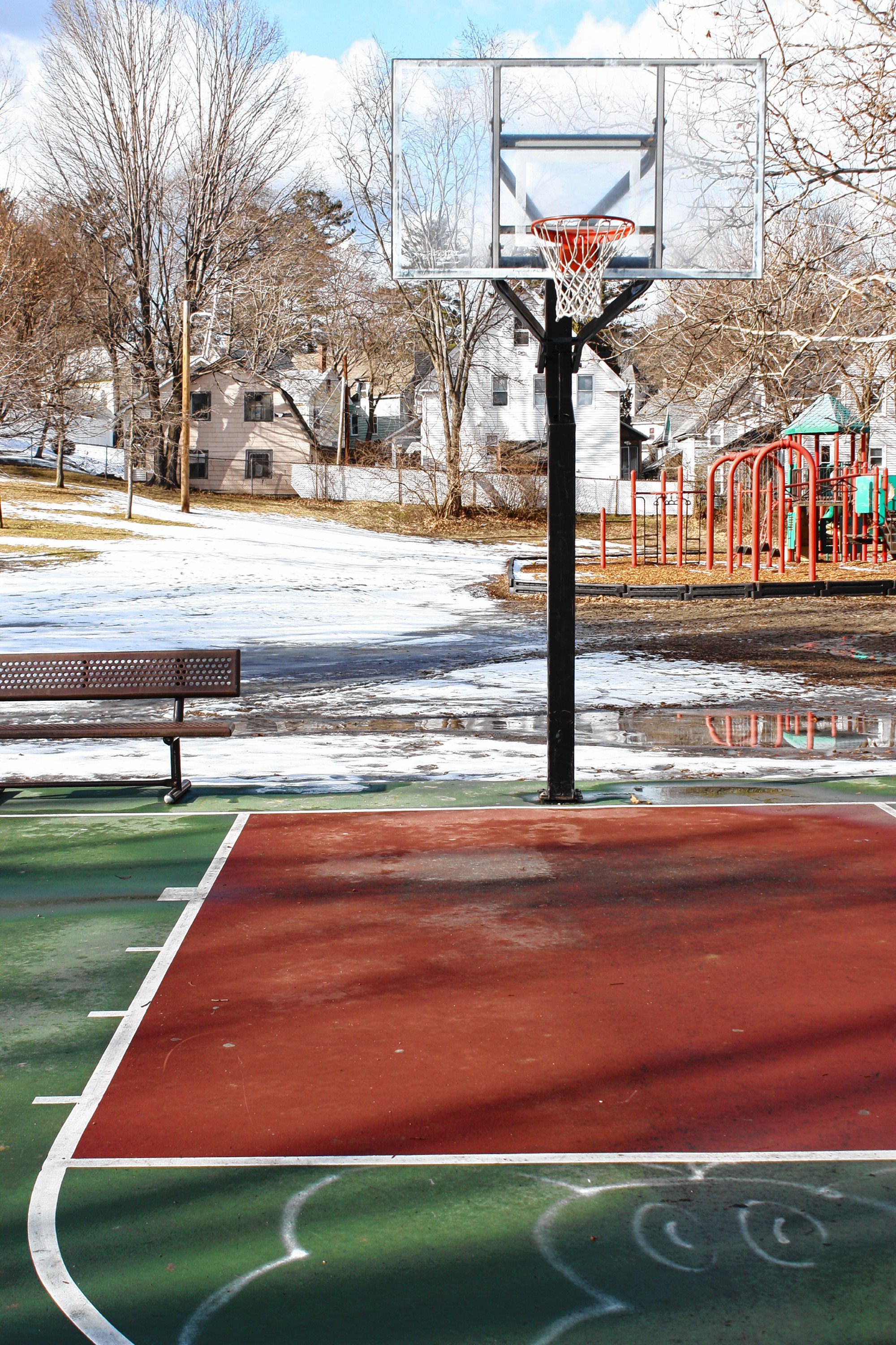 This is one of the few parks in the city that boasts a top-notch, full-size basketball court, including glass backboards and actual paint in the paint -- what a treat for all the Boys & Girls who use it. JON BODELL / Insider staff