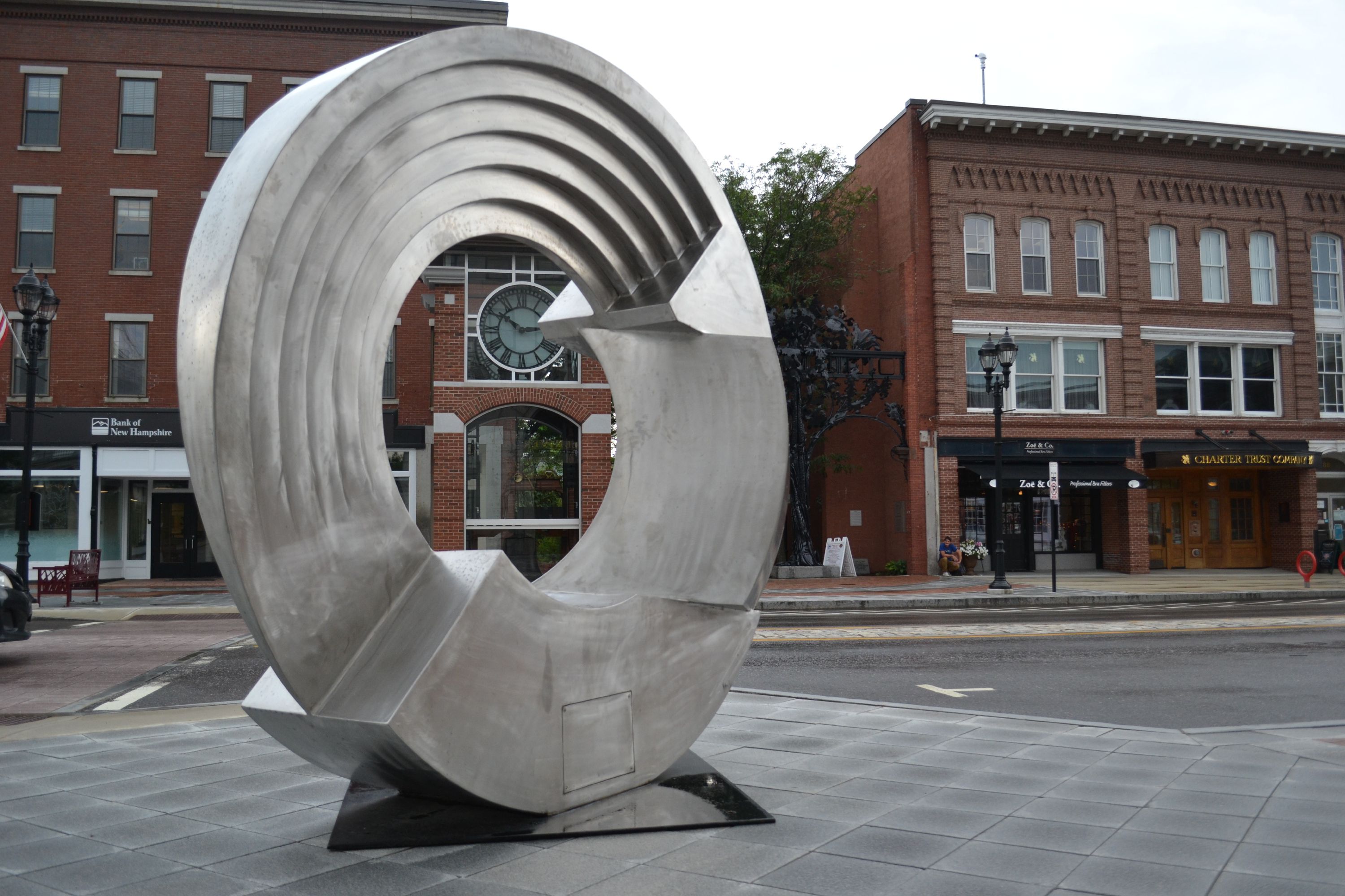 Taper Deco, the work of artist Rob Lorenson, was recently installed at the corner of North Main and Capitol streets as part of the public art initiative through a partnership with Creative Concord and the city. TIM GOODWIN / Insider staff