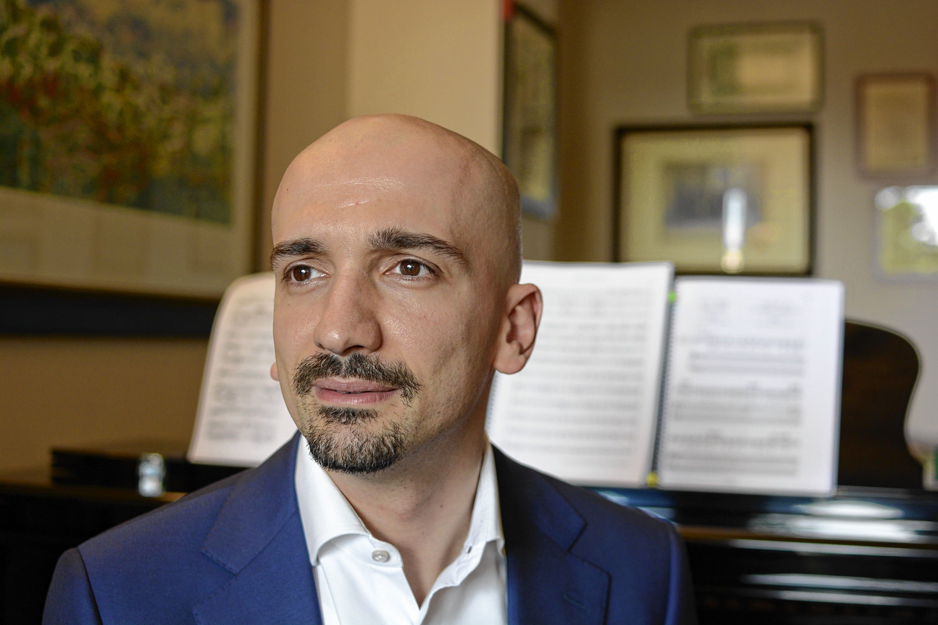 Stefano Sarzani will be the guest conductor for Symphony NH's performance at Concord City Auditorium on March 10. Courtesy of Symphony NH