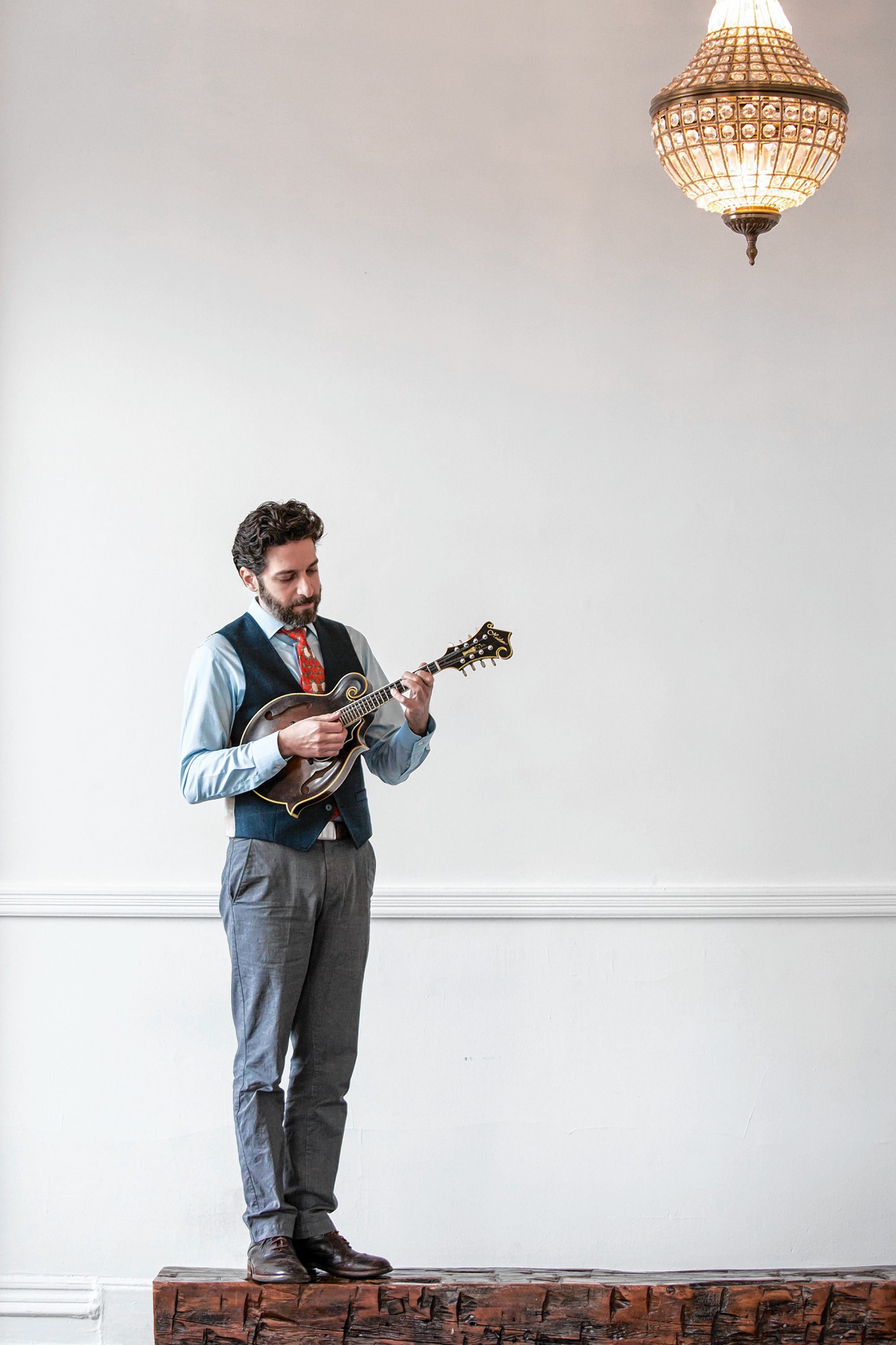 Andrew Collins will be one of the featured performers at Concord Community Music School's annual March Mandolin Festival this weekend. Courtesy of Concord Community Music School