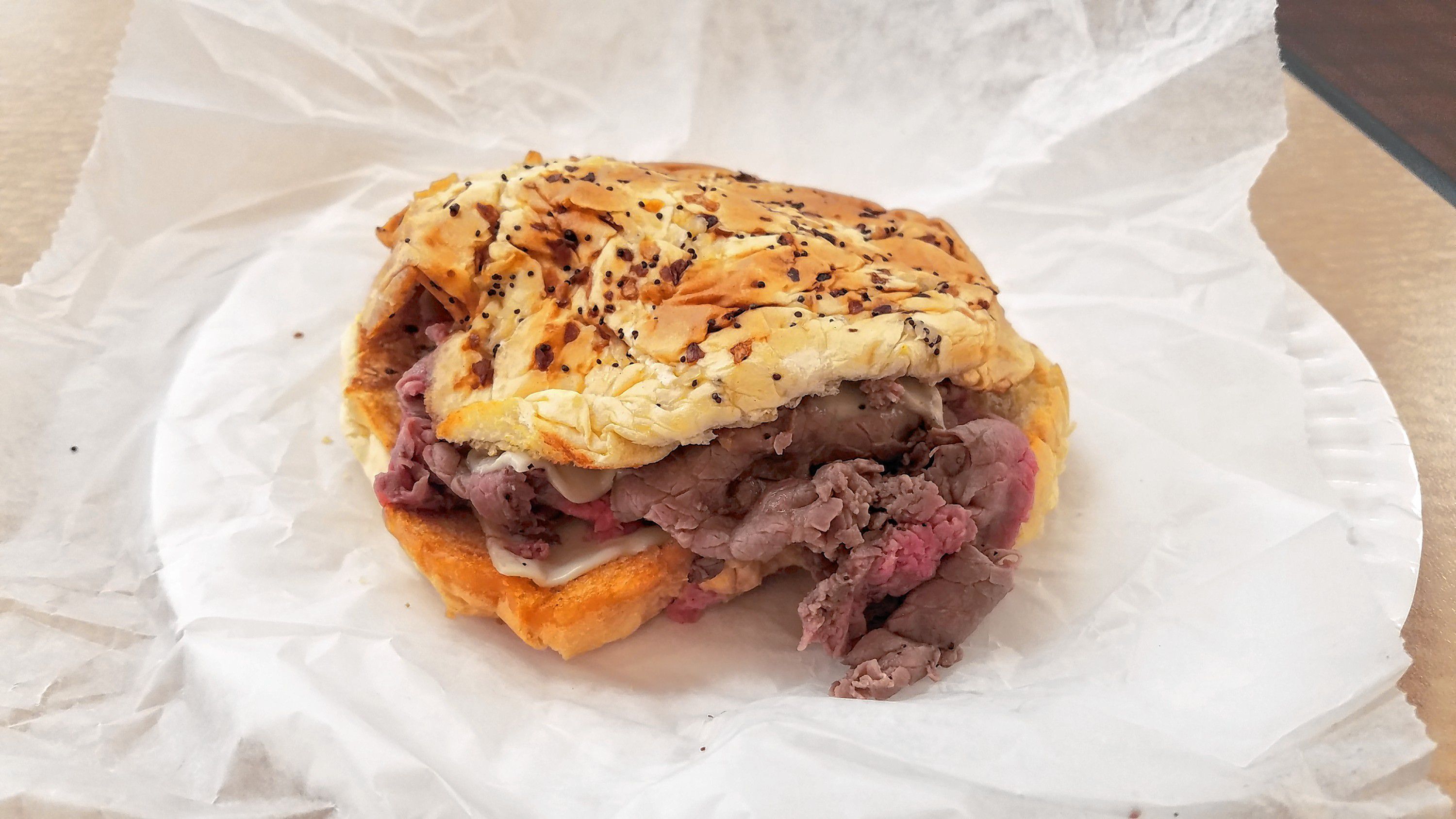 The Super Beef roast beef sandwich from Giovanni's in Hooksett. JON BODELL / Insider staff