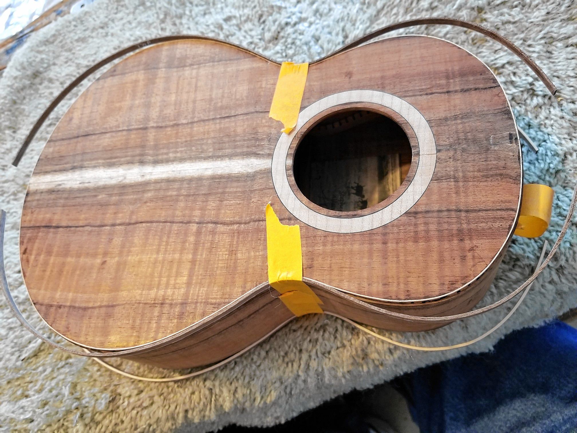 Luthier Steve Marcq makes guitars by hand, and he'll be demonstrating his skills at Traditional Craft Days at Canterbury Shaker Village on Sunday. Courtesy of Steve Marcq