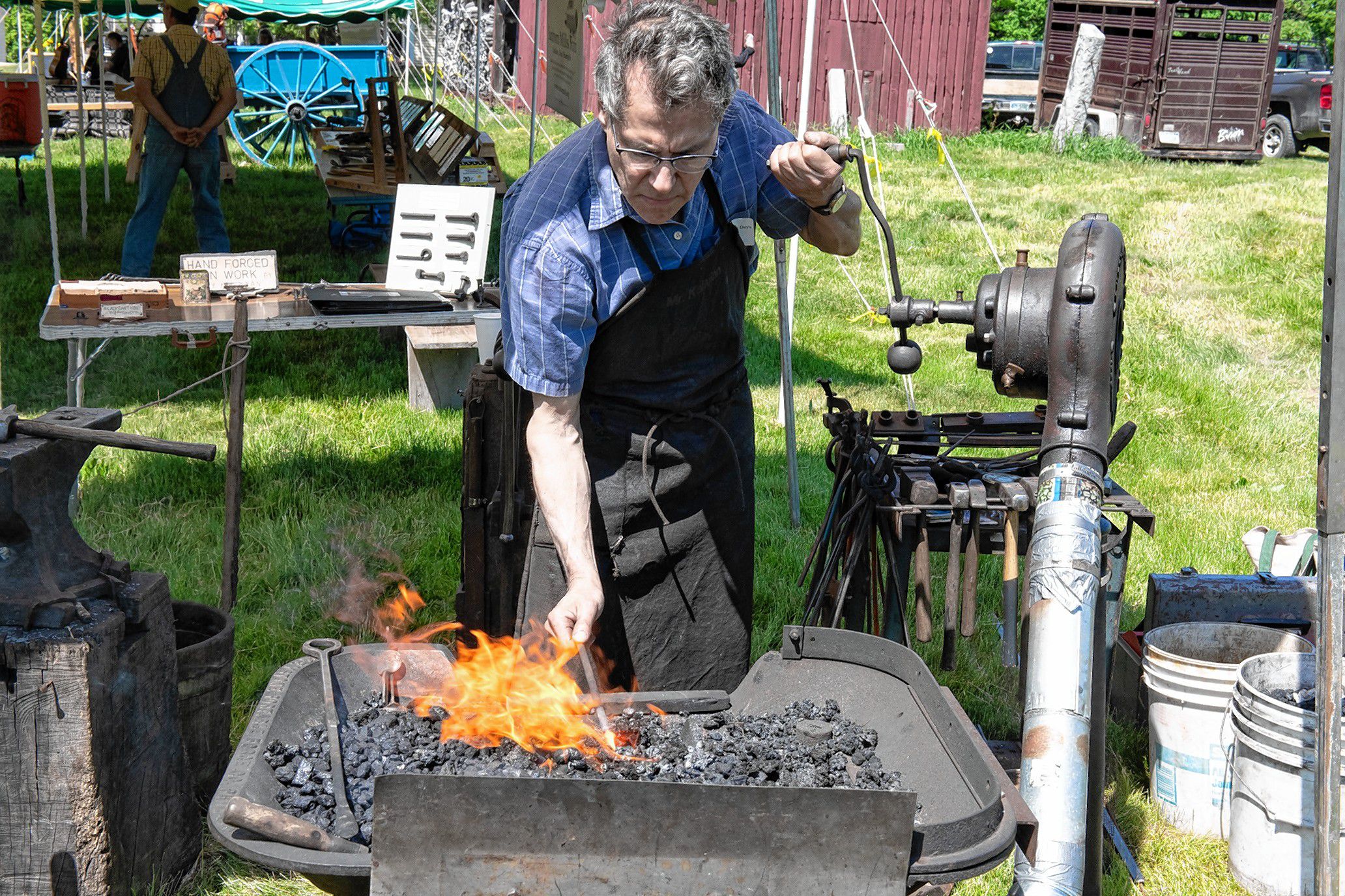 Canterbury Shaker Village will host its second annual Traditional Craft Days on June 29 and 30. The weekend will feature demonstrations of traditional Shaker crafts, live music, food, tours and more.  Courtesy of Canterbury Shaker Village