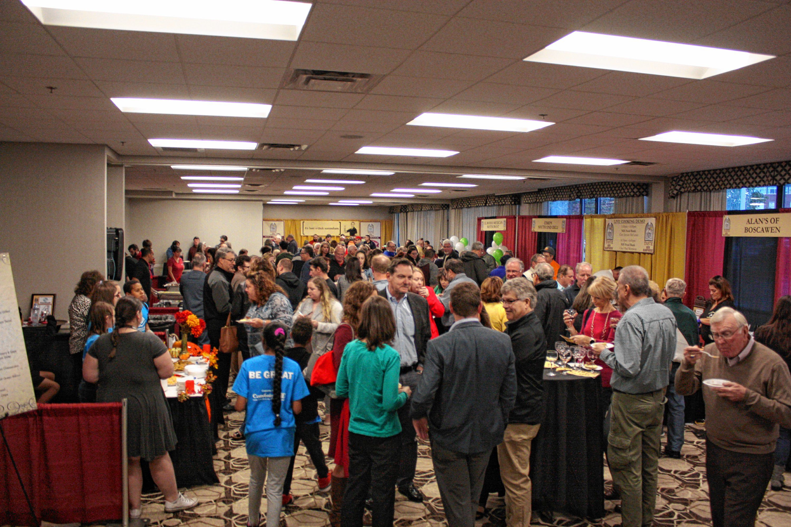 The Grappone Conference Center was packed to the gills Thursday night for the 14th annual Taste of New Hampshire event.  JON BODELL / Insider staff