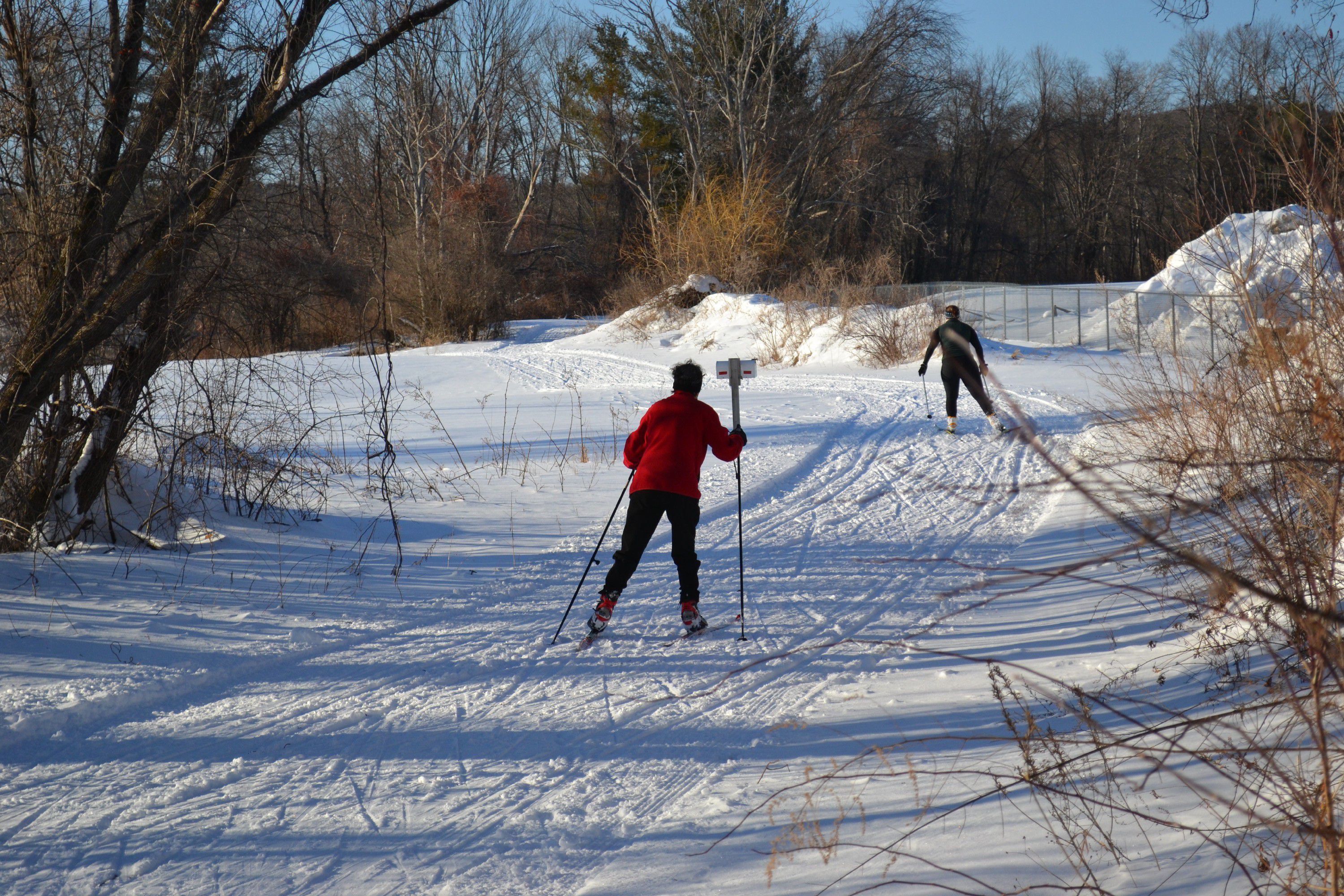 White Farm was quite busy last week after a few big snow storms. Tim Goodwin