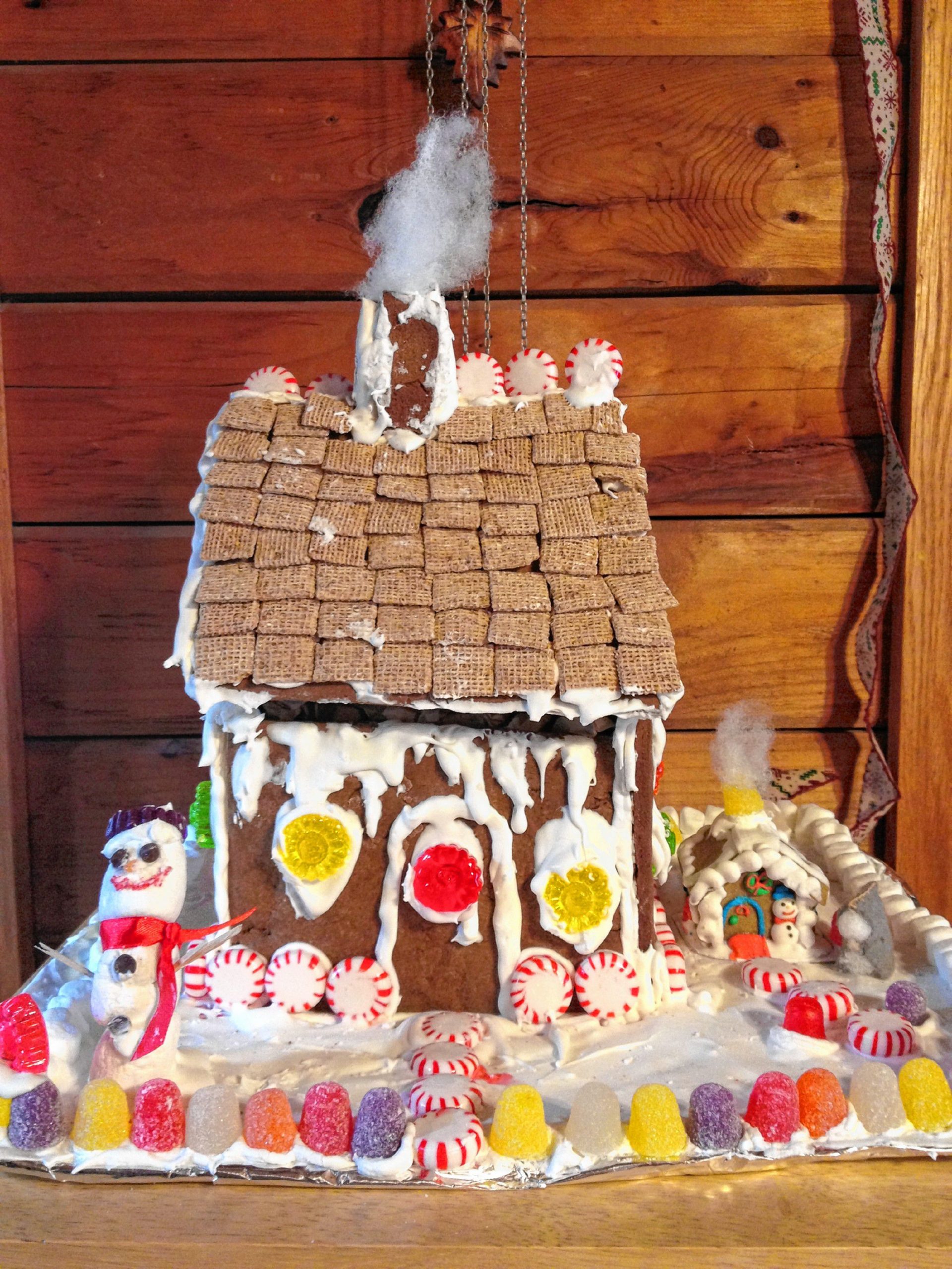 For an over-the-top baking project, construct a whimsical gingerbread house to bestow on a loved one. The gingerbread will last for weeks, stoking the celebratory vibe into the new year.  Photo/Cheli Mennella