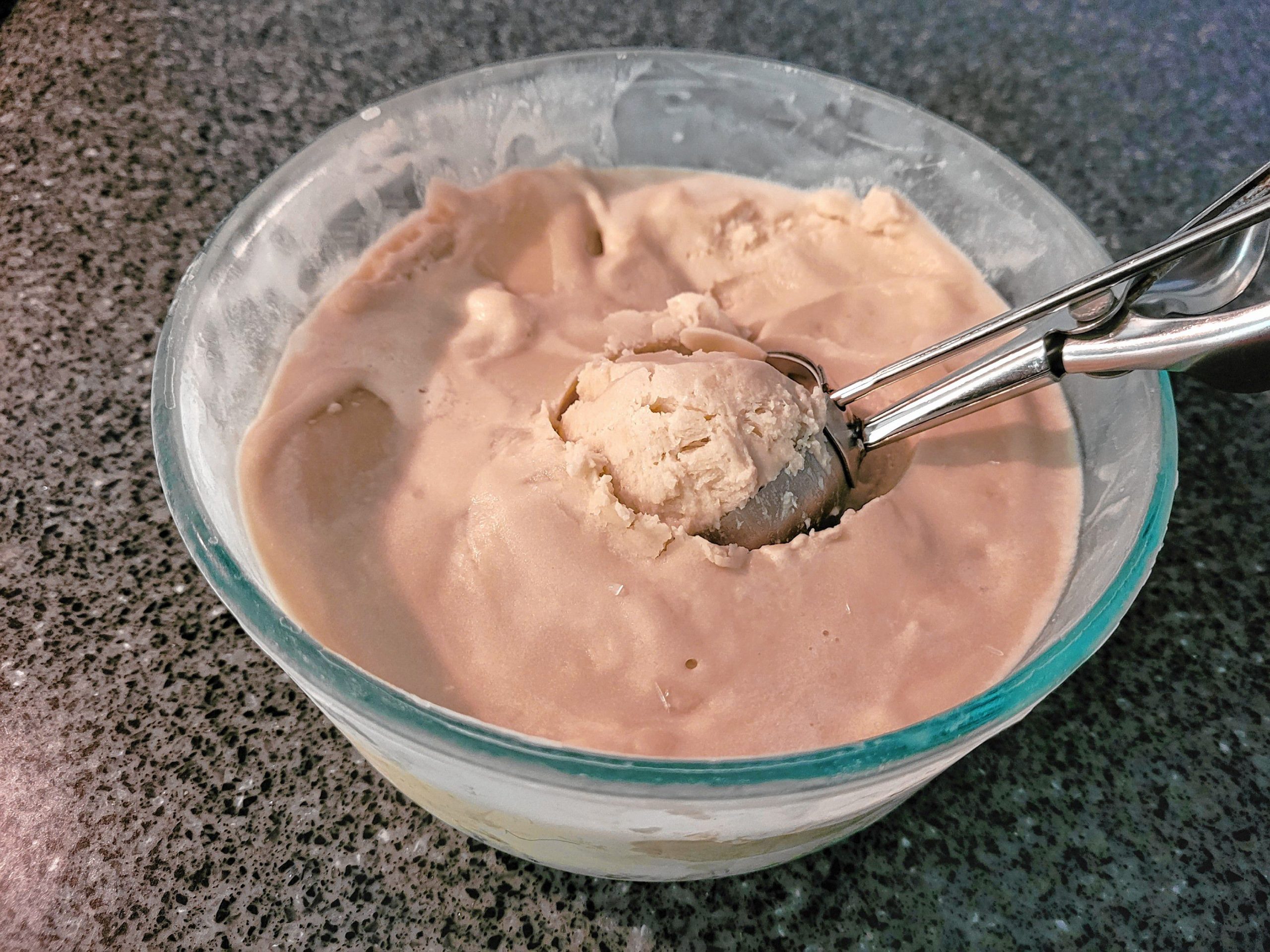 Vegan vanilla ice cream Sarah Pearson