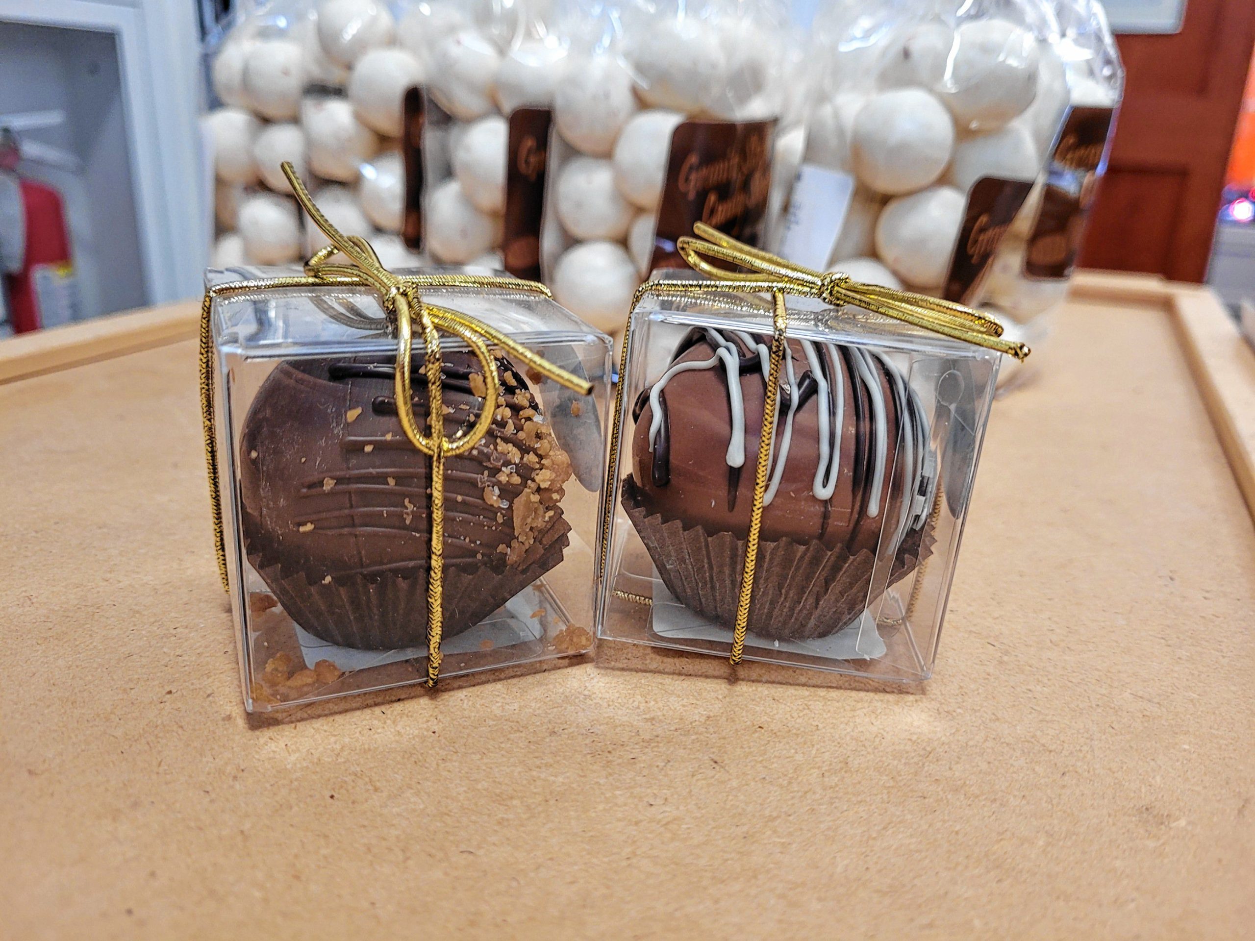 Hot Chocolate Bombs at Granite State Candy Shoppe Sarah Pearson