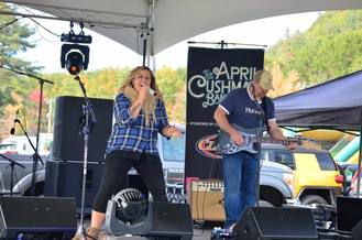 The April Cushman Band, one of New Hampshire's hottest up-and-coming acts, will kick off the Live Music on the Lawn series at Concord Public Library on June 28 at 6 p.m. 