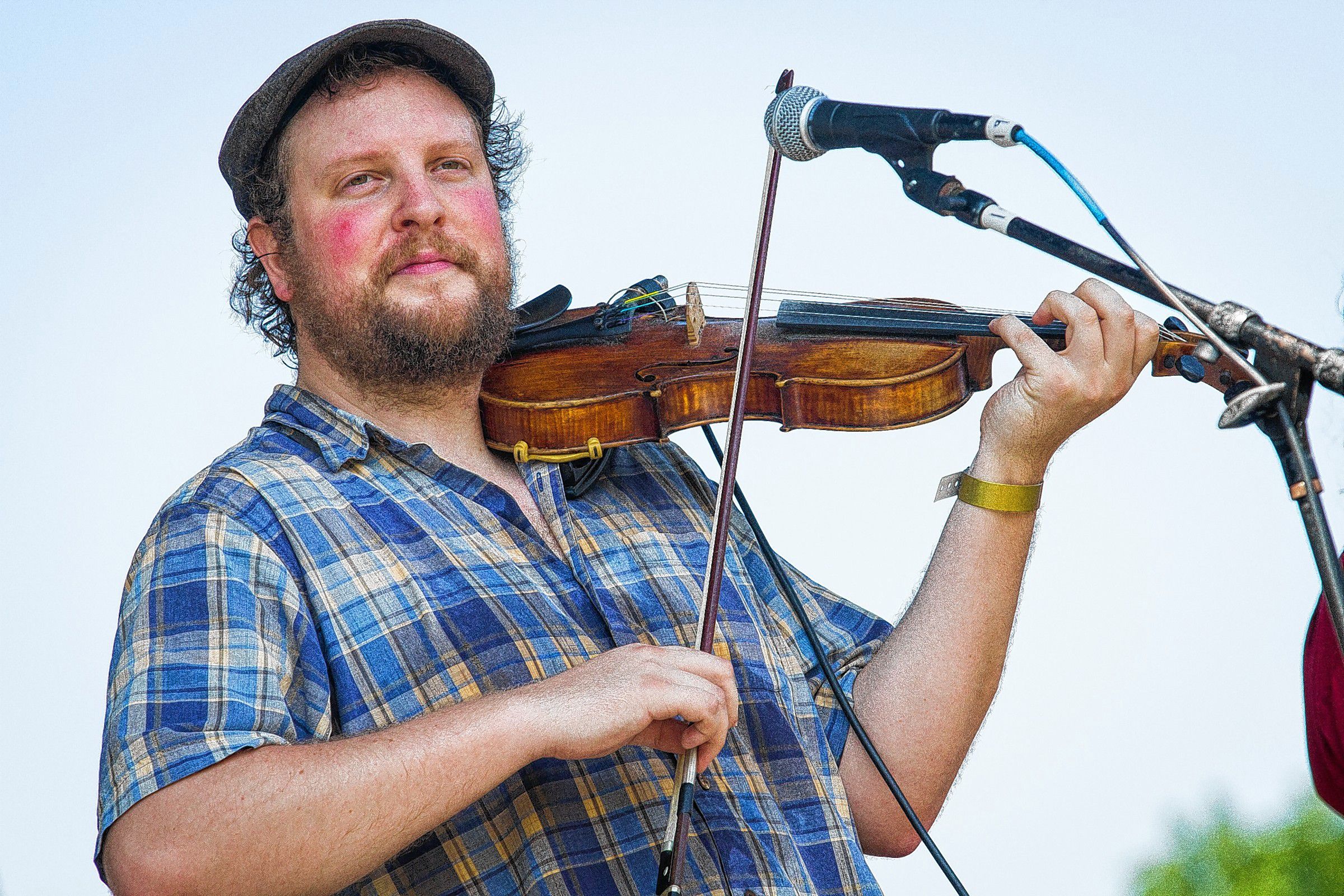 The Jordan Tirrell-Wysocki Trio performs on the main stage at Rock on Fest at White Park in Concord during Concord City Celebration Week on Saturday, Aug. 15, 2015.  