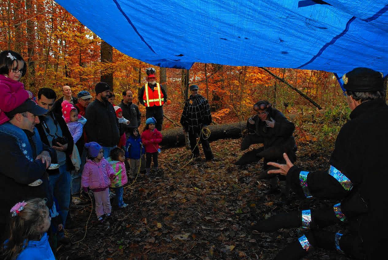 On Saturday, the woods around the McLane Audubon Center on Silk Farm Road will be transformed into the Enchanted Forest. You will meet talking creatures, animals and plants, walk through a jack-o-lantern lit trail and we can’t forget to mention the baked goods and cider.   