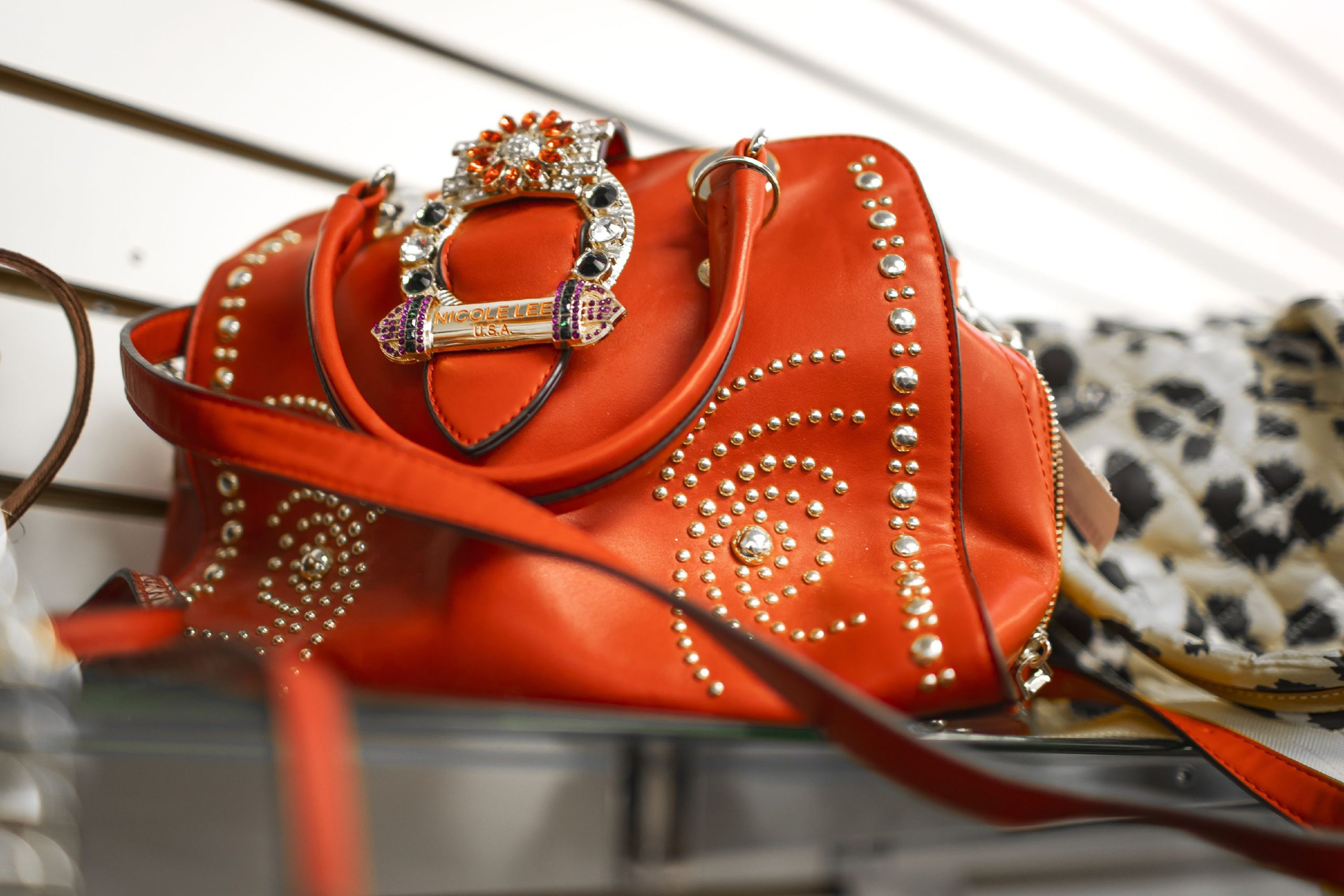 A used high-end bag at Lilise Designer Resale, a vintage and designer consignment store on North Main Street. GEOFF FORESTER