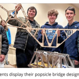 Annual popsicle bridge competition